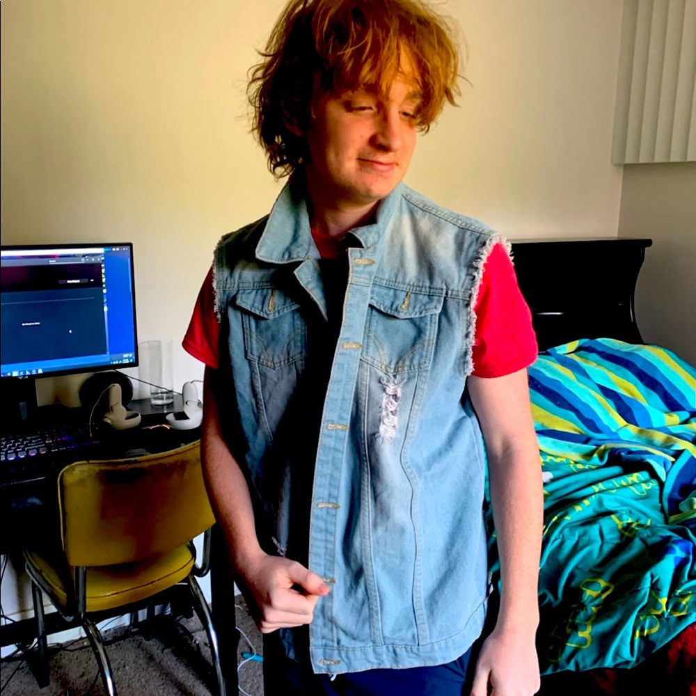 80’s Jean Vest XL (Mullet Not Included)